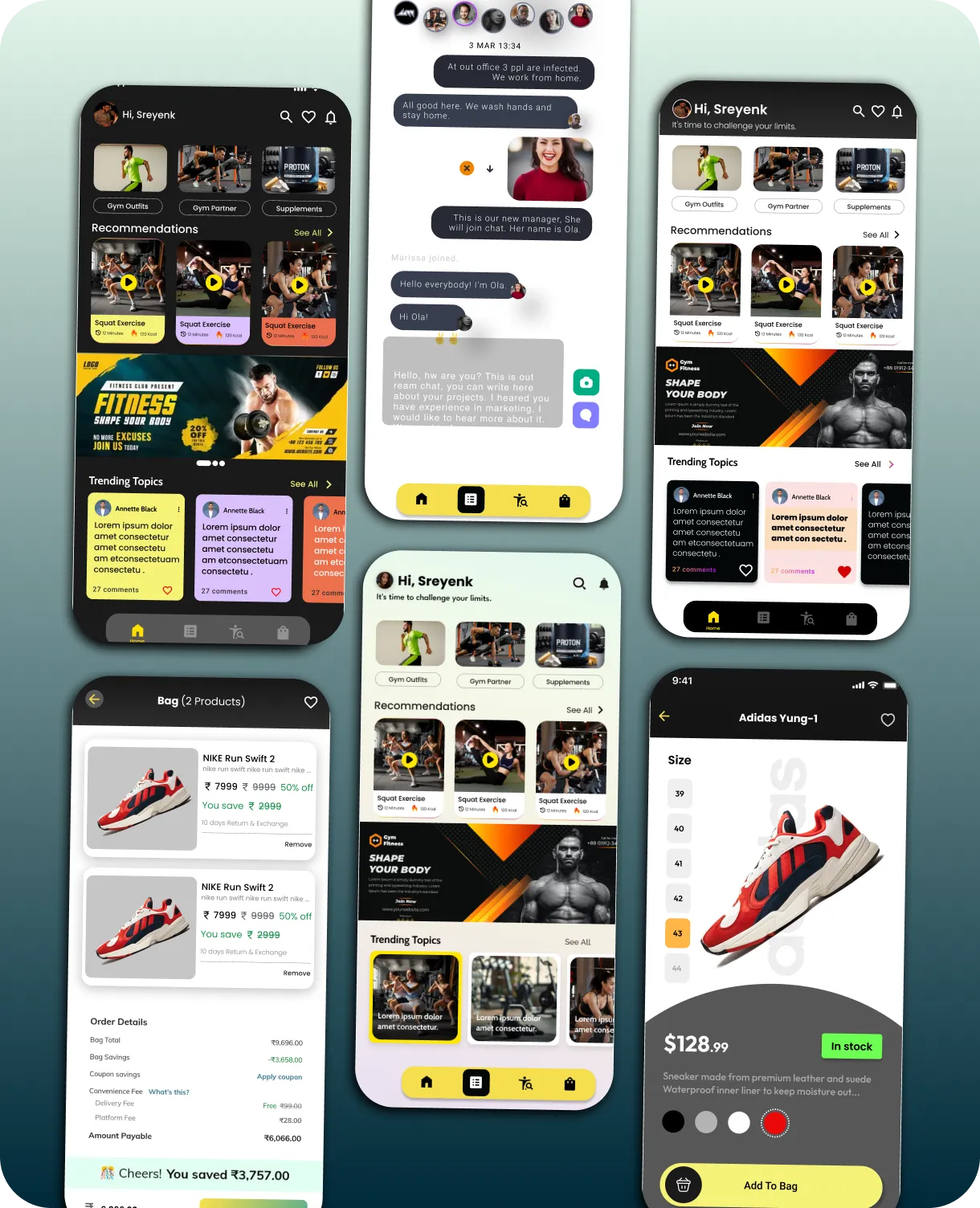 Android & iOS App Showcase